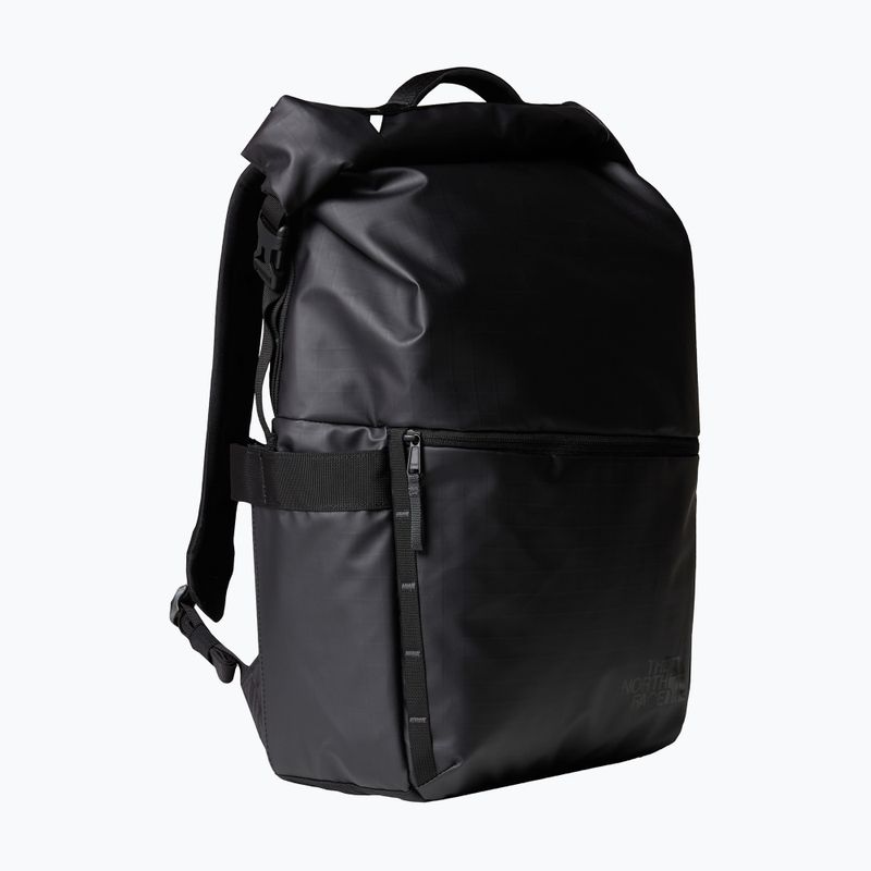 Městský pánský batoh The North Face Base Camp Voyager Rolltop 25 l black/asphalt grey