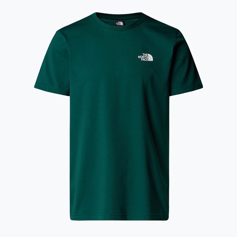 Pánské tričko The North Face Simple Dome hunter green 4