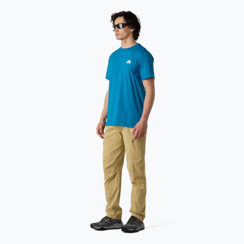 Pánské tričko The North Face Simple Dome dusk blue 2
