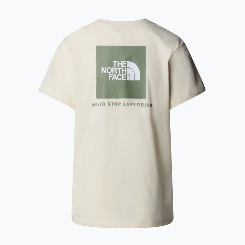 The North Face dámské tričko Box Nse Relaxed white dune/slate moss 5