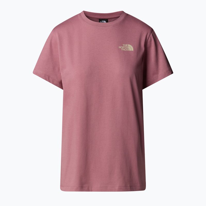 Dámské tričko The North Face Box Nse Relaxed nostalgia rose/gravel 4