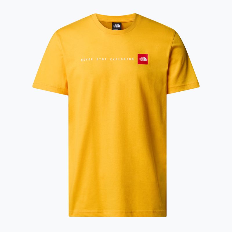 Pánské tričko The North Face Never Stop Exploring Tee summit gold 4