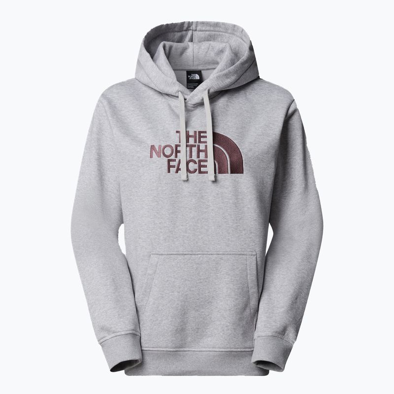 Dámská mikina The North Face Drew Peak Pullover Hoodie lightgreyheather/tawnyquartz 4