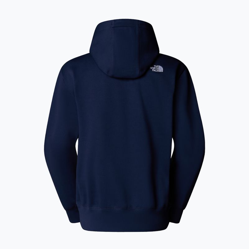 Pánská mikina The North Face Essential Relaxed Hoodie summit navy 2