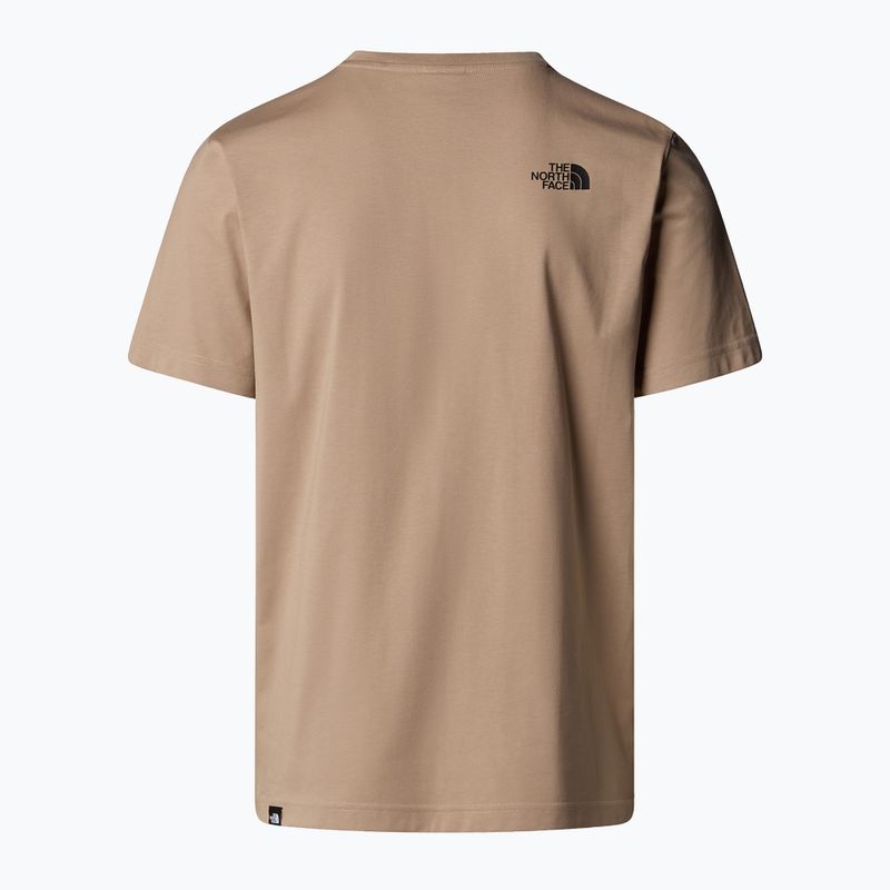 Pánské tričko The North Face Fine mushroom grey 2