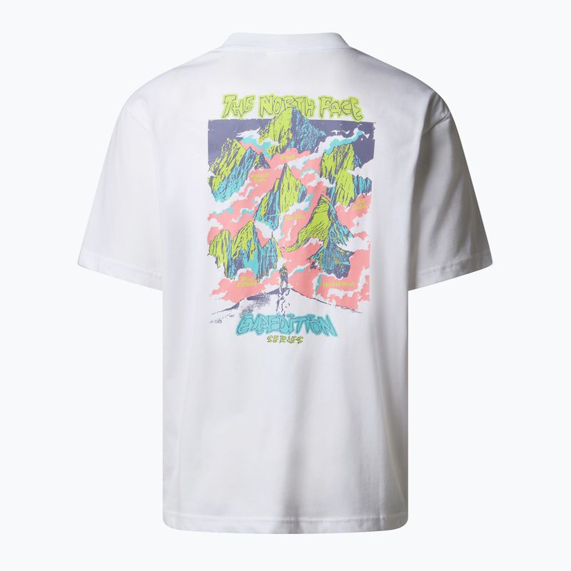 Pánské tričko The North Face Expedition Celebration Oversized white 5