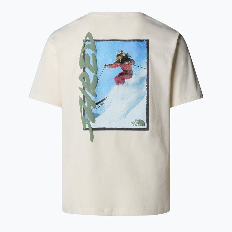 Pánské tričko The North Face NSE Slopes Relaxed Tee Graphic white dune 5