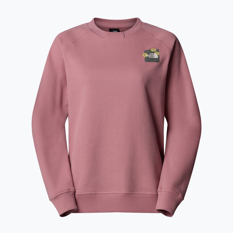 Dámská mikina The North Face Connect Relaxed Crew Graphic nostalgia rose 4