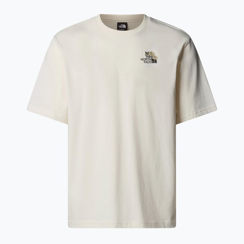 Pánské tričko The North Face Flower Dome Relaxed Graphic white dune 4