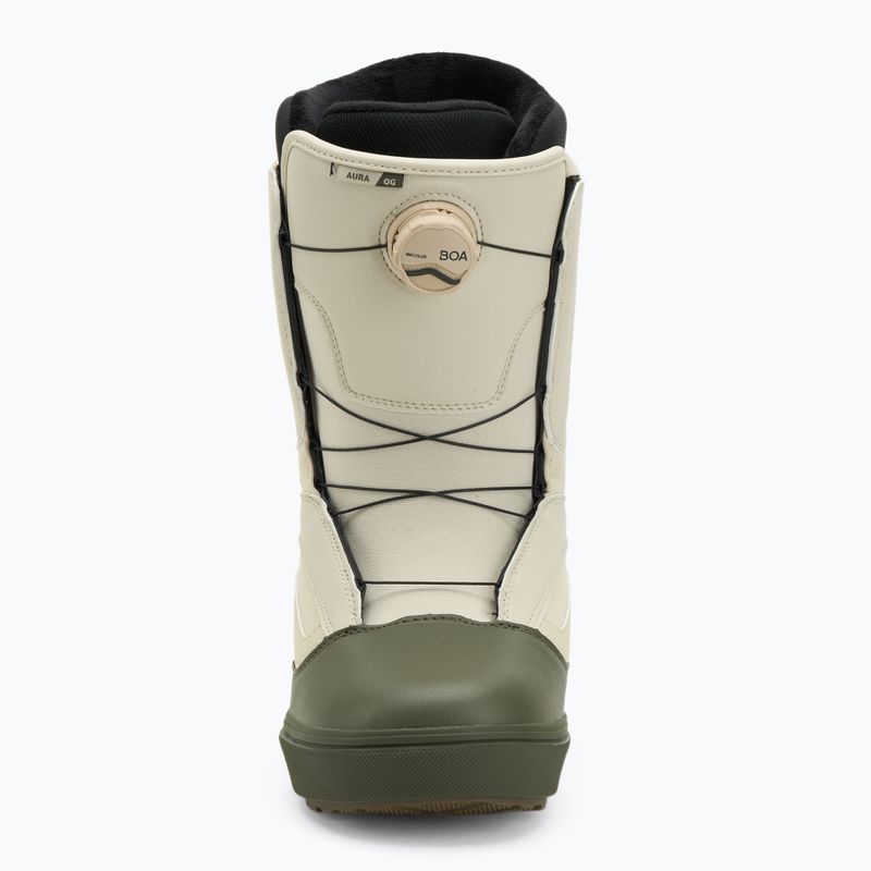 Pánské snowboardové boty Vans Aura OG grape leaf/oatmeal 3