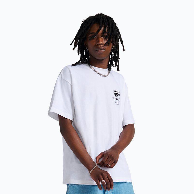 Pánské tričko Vans Stacked Hi Tee white