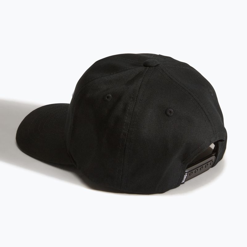 Dětská kšiltovka Vans Drop V Logo Snapback black 2