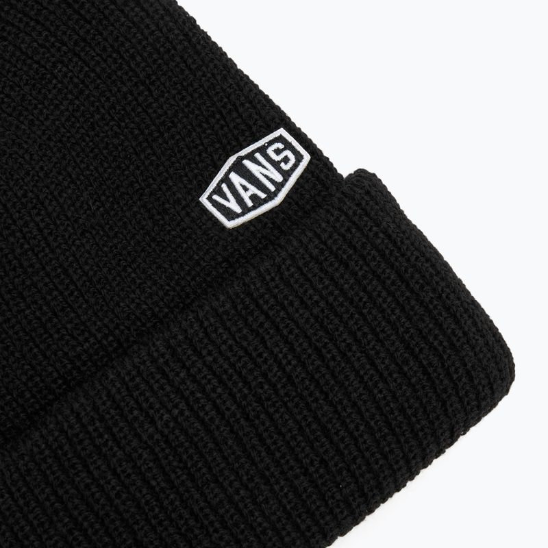 Zimní čepice Vans Hex Patch Cuff black 3