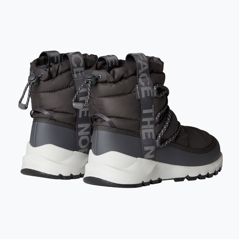 Dámské sněhule The North Face Thermoball Lace Up WP anthracite grey/white ash 3