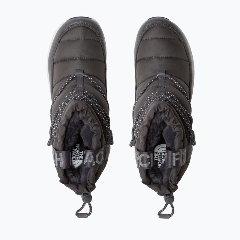 Dámské sněhule The North Face Thermoball Lace Up WP anthracite grey/white ash 4