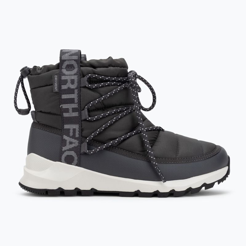 Dámské sněhule The North Face Thermoball Lace Up WP anthracite grey/white ash 2