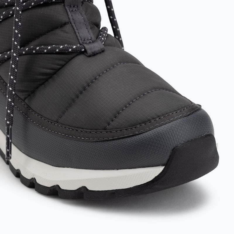 Dámské sněhule The North Face Thermoball Lace Up WP anthracite grey/white ash 7