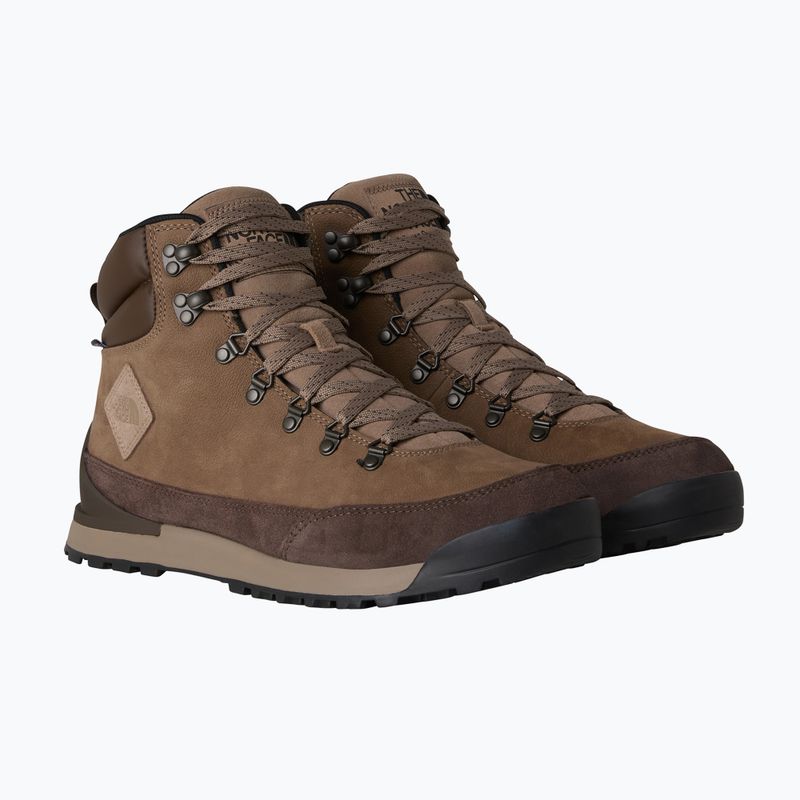 Pánské boty The North Face Back To Berkeley IV Leather WP demitasse brown/garnet 9