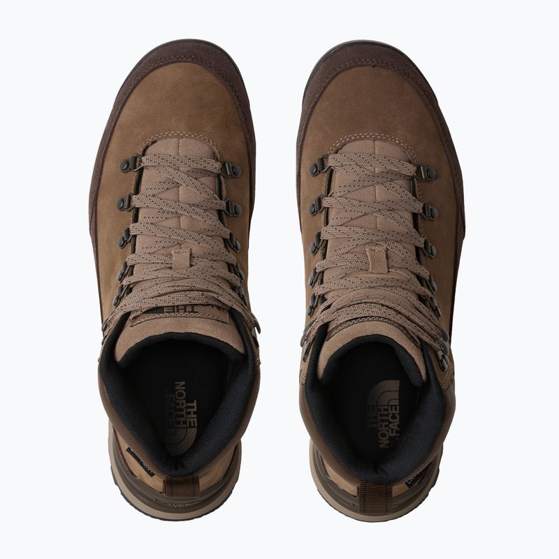 Pánské boty The North Face Back To Berkeley IV Leather WP demitasse brown/garnet 11