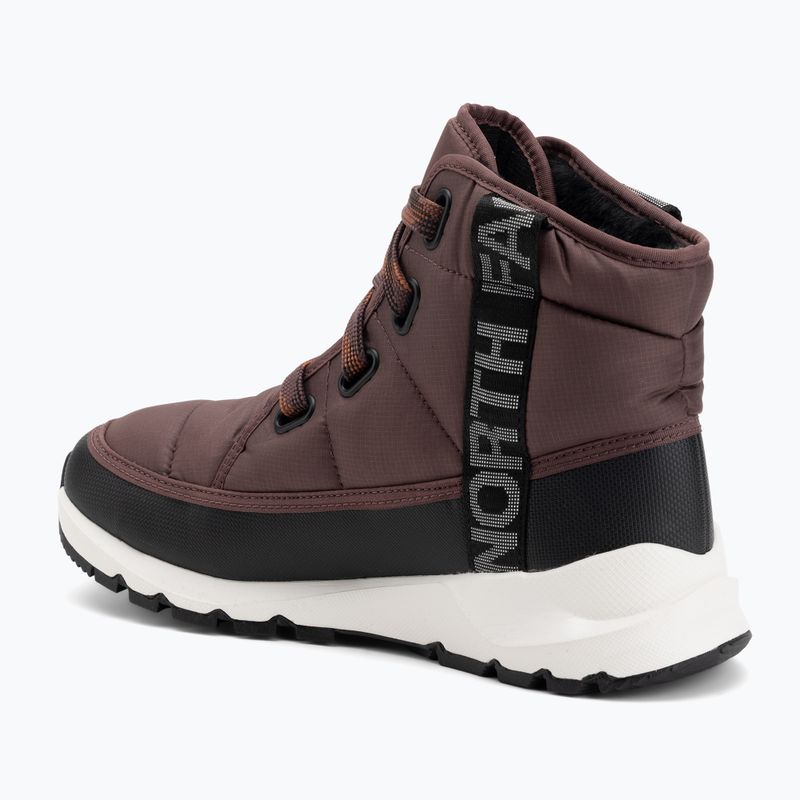 Dámské sněhule The North Face Thermoball Lace Up Luxe Wp tawny quartz/burnt umber 3
