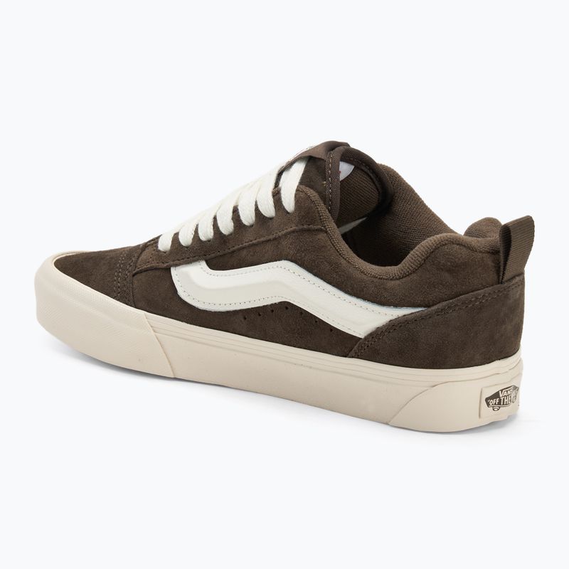 Boty Vans Knu Skool pig suede coal brown 3