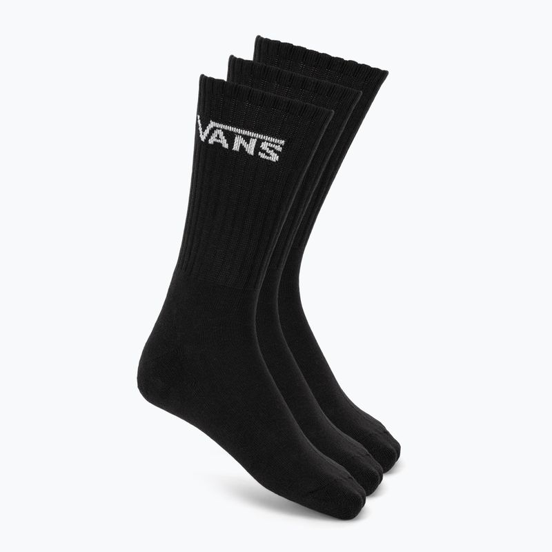 Ponožky Vans Classic Crew 3 pairs rox black