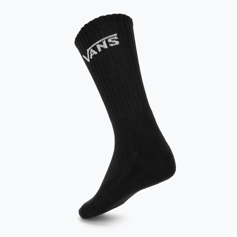 Ponožky Vans Classic Crew 3 pairs rox black 2
