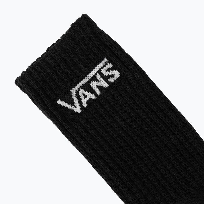 Ponožky Vans Classic Crew 3 pairs rox black 3