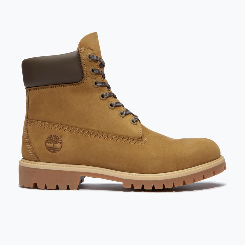 Pánské boty Timberland Premium 6 Inch Lace Up Waterproof olive nubuck/dark brown 8