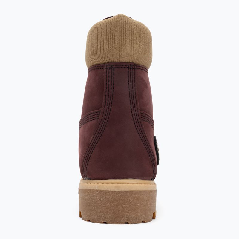 Pánské boty Timberland Premium 6 Inch Lace Up Waterproof burgundy olive 6