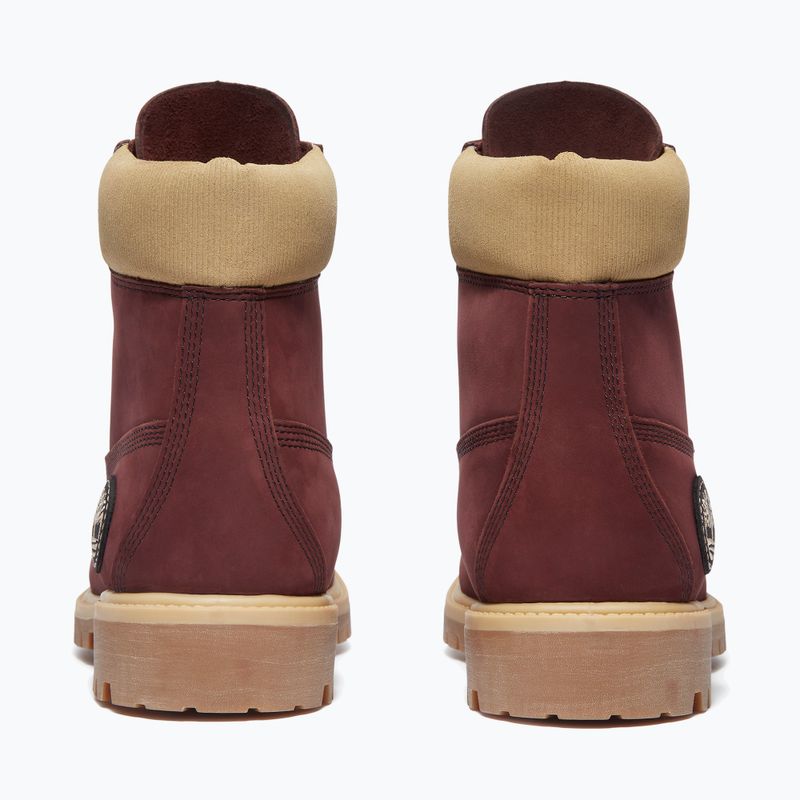 Pánské boty Timberland Premium 6 Inch Lace Up Waterproof burgundy olive 4