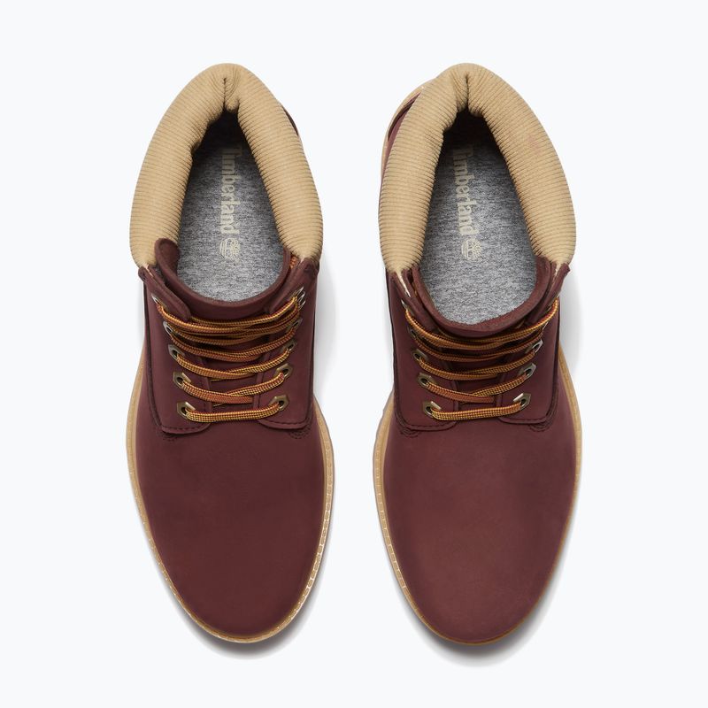 Pánské boty Timberland Premium 6 Inch Lace Up Waterproof burgundy olive 5