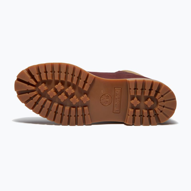 Pánské boty Timberland Premium 6 Inch Lace Up Waterproof burgundy olive 7