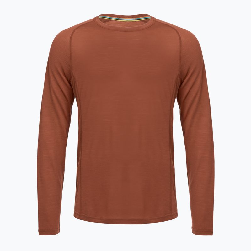 Pánská termoakční mikina Smartwool Merino Sport 120 burnt sienna