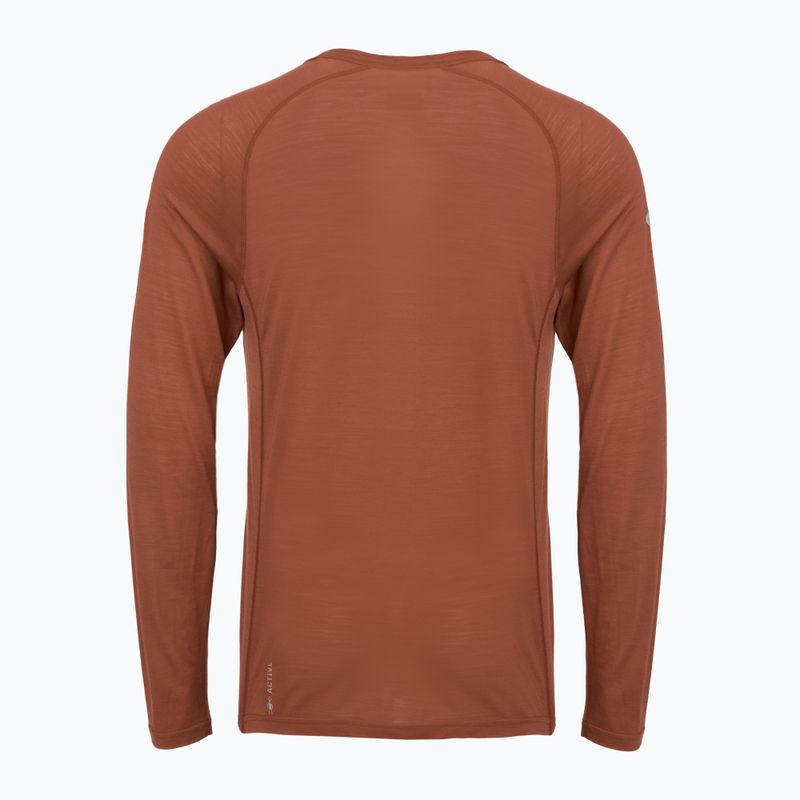 Pánské termo triko Longsleeve Smartwool Merino Sport 120 burnt sienna 2