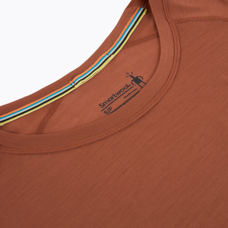 Pánské termo triko Longsleeve Smartwool Merino Sport 120 burnt sienna 3