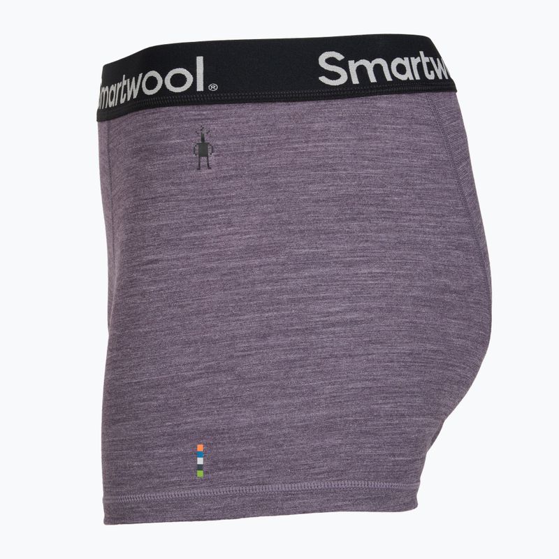 Pánské termo boxerky Smartwool Merino Boxer Brief Boxed purple storm heather 3