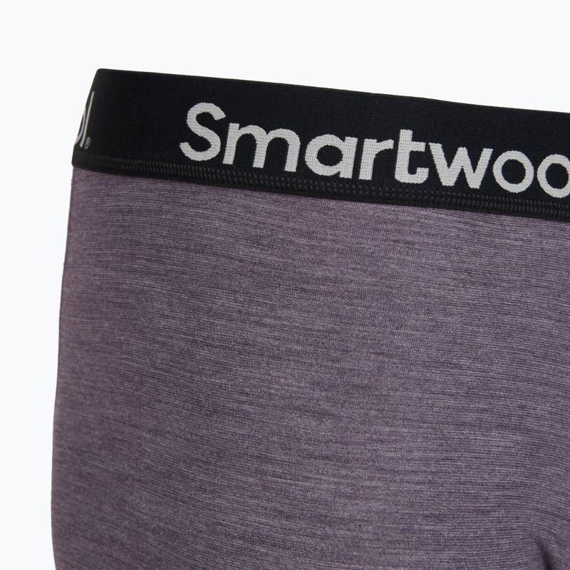 Pánské termoakční boxerky Smartwool Merino Boxer Brief Boxed purple storm heather 4