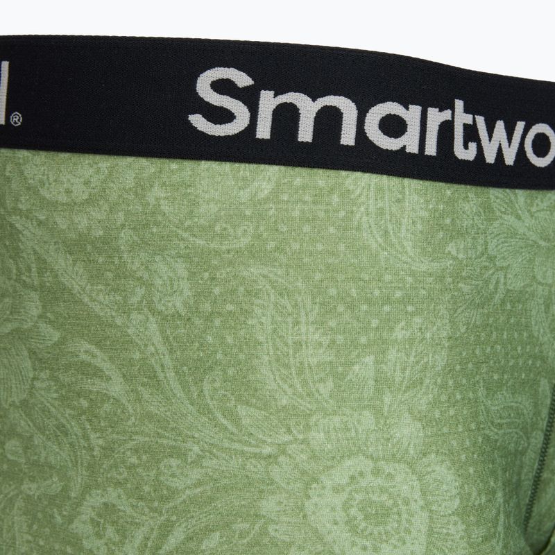 Pánské termo boxerky Smartwool Merino Print Boxer Brief Boxed frn rstc flrl 4