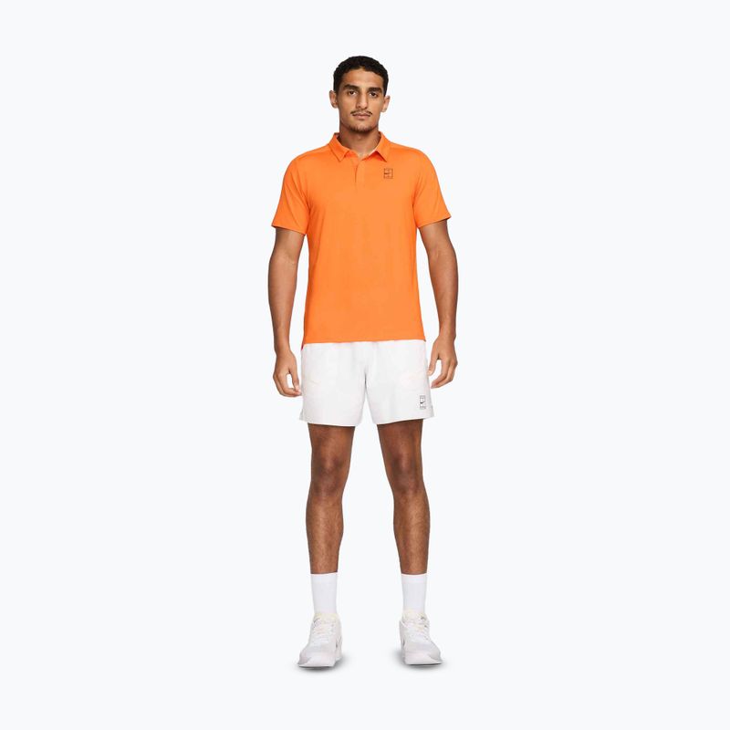 Pánské tenisové šortky Nike Court Dri-Fit Advantage 6" white/black 2