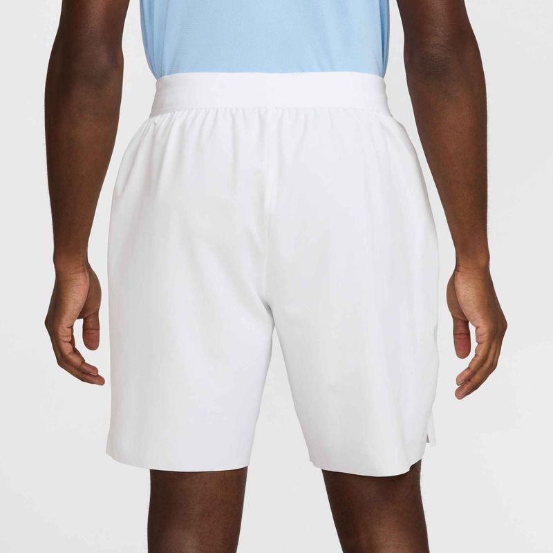 Pánské tenisové šortky Nike Court Dri-Fit Advantage 8" white/black 4