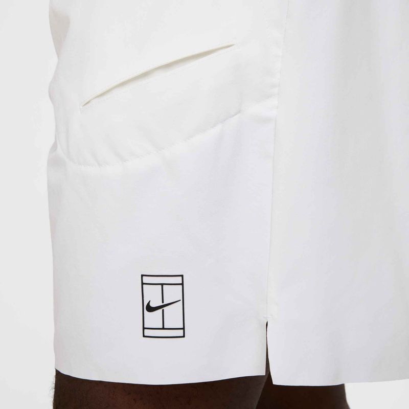 Pánské tenisové šortky Nike Court Dri-Fit Advantage 8" white/black 7