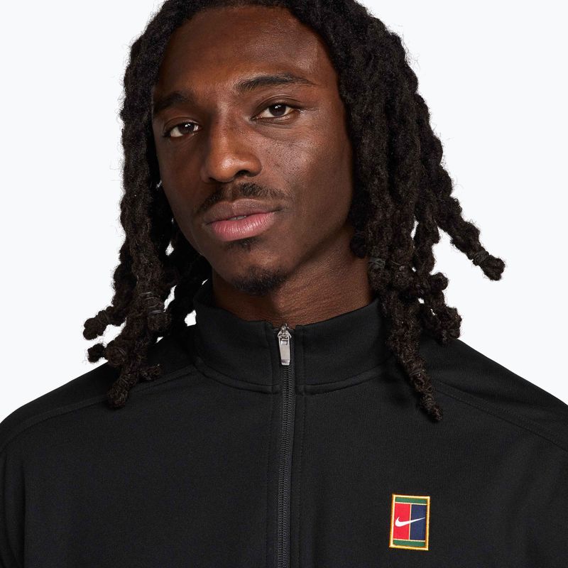 Pánská tenisová mikina Nike Court Heritage black/black 4