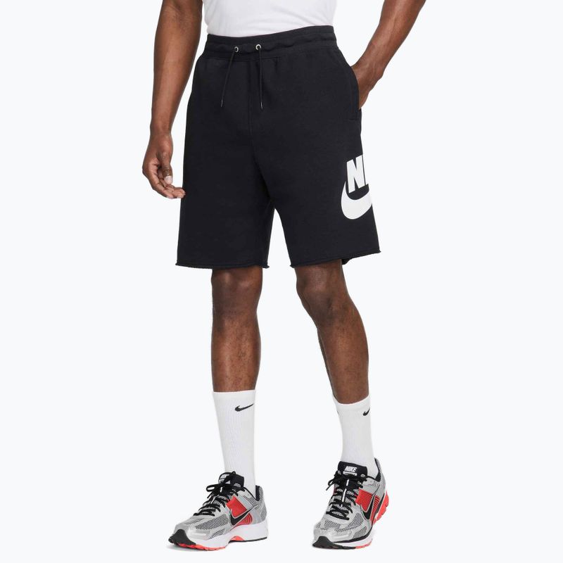 Pánské šortky Nike Club black/black/white