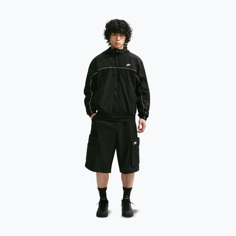 Pánská bunda Nike Club Black/White/White 2
