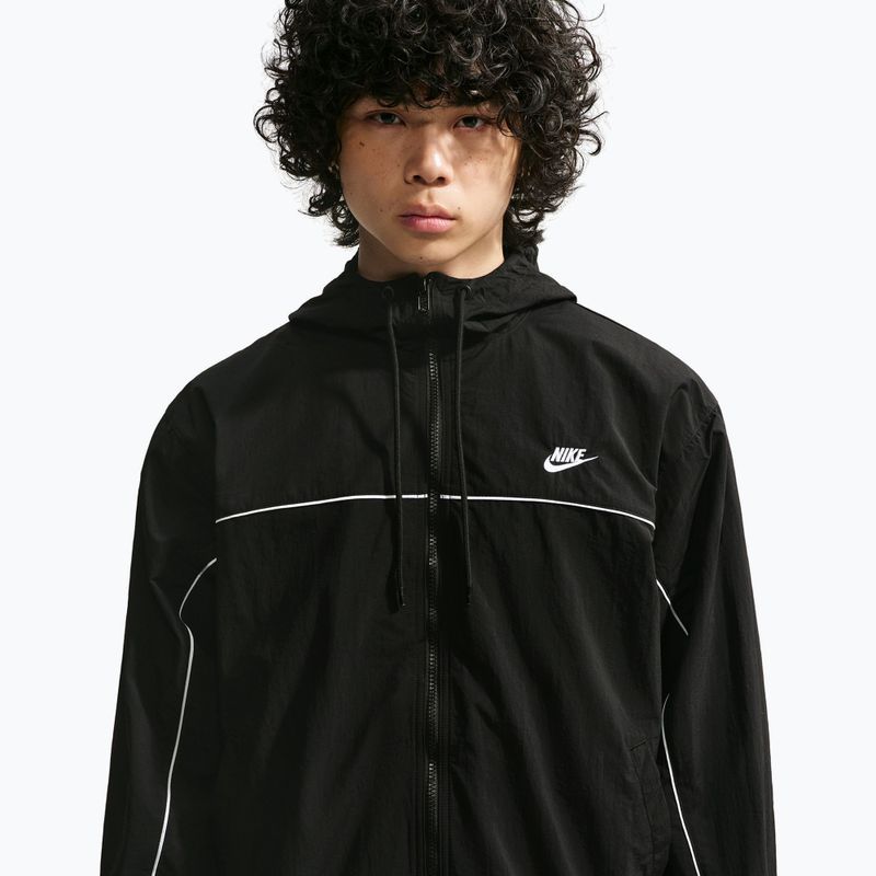 Pánská bunda Nike Club Black/White/White 4