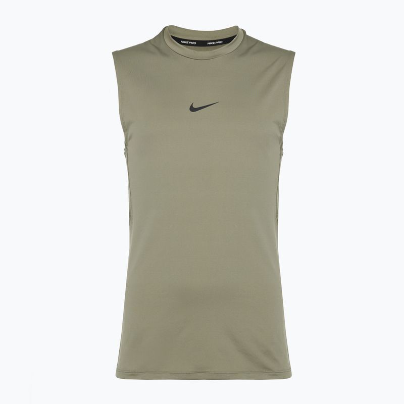 Pánské tenisové tričko Nike Pro Dri-Fit Sleeveless Top light army/black 7
