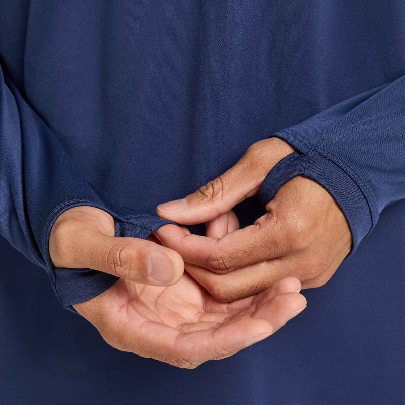 Pánské fotbalové triko s dlouhým rukávem Nike Academy Dri-Fit Drill Top midnight navy/midnight navy/white 6