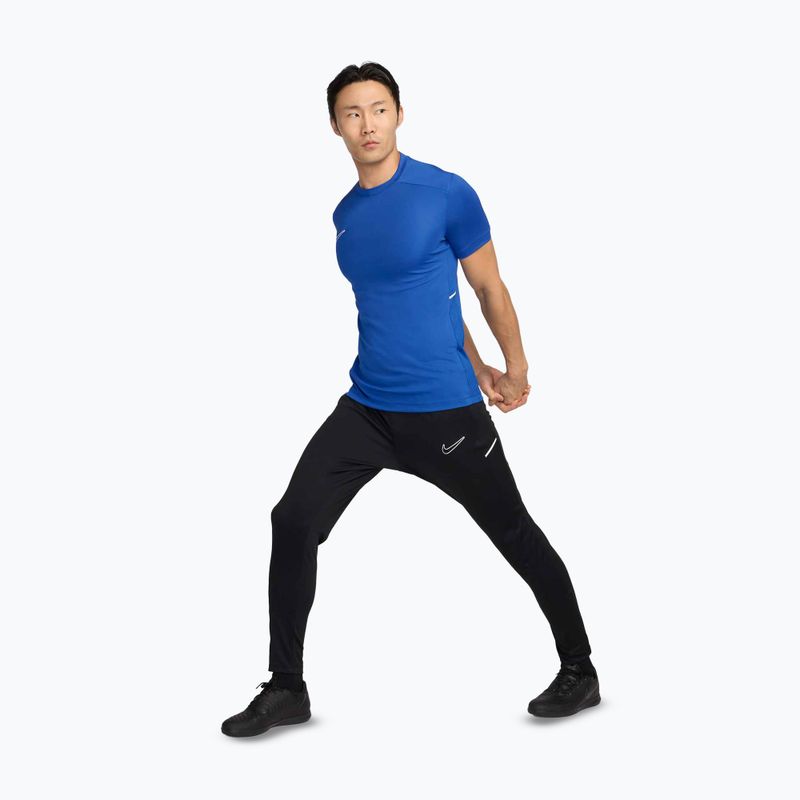 Pánské fotbalové tričko Nike Academy Dri-Fit game royal/game royal/white/white 2