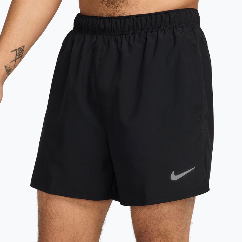 Pánské šortky Nike Dri-Fit Challenger 5" 2in1 black/black/black 4